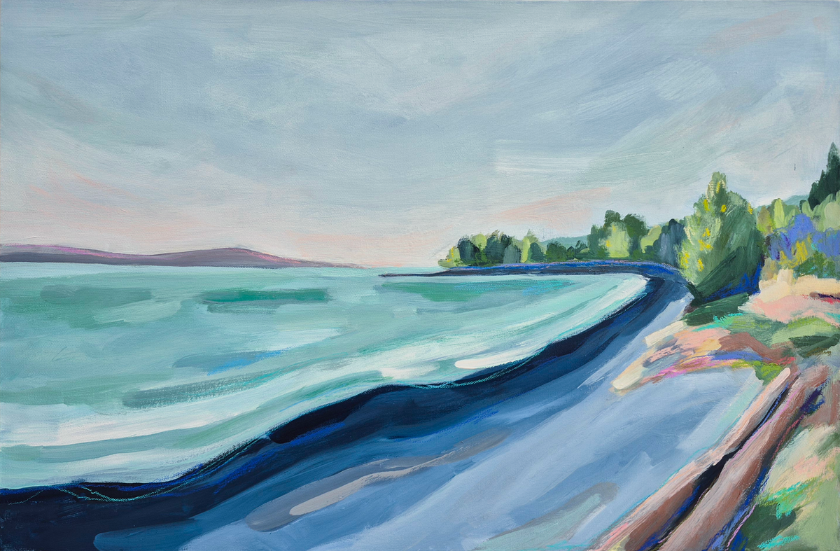 Winter Shore  // Original Painting