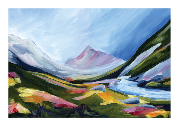 Vibrant Valley Print