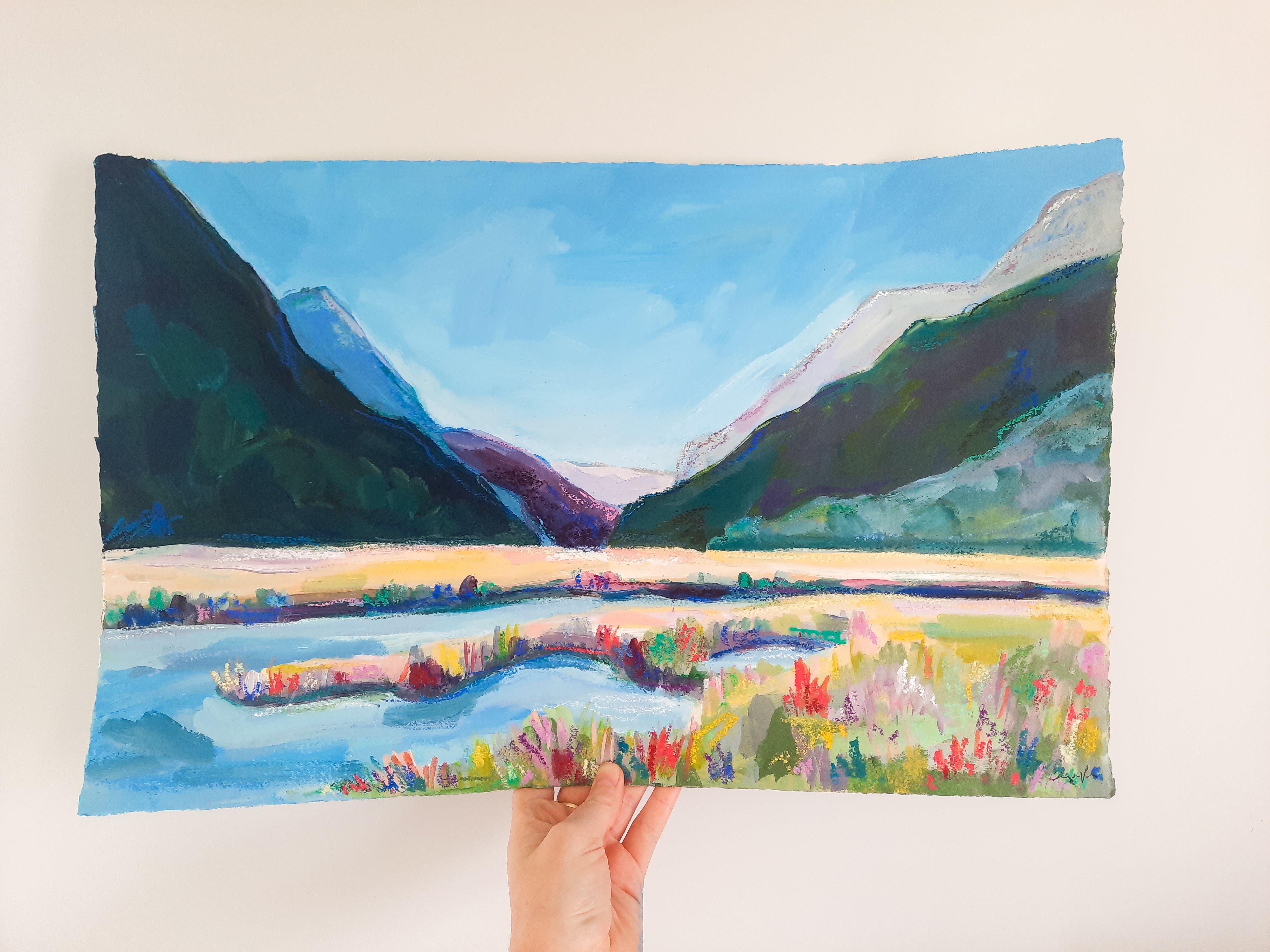 Stay Awhile  //  Original Painting
