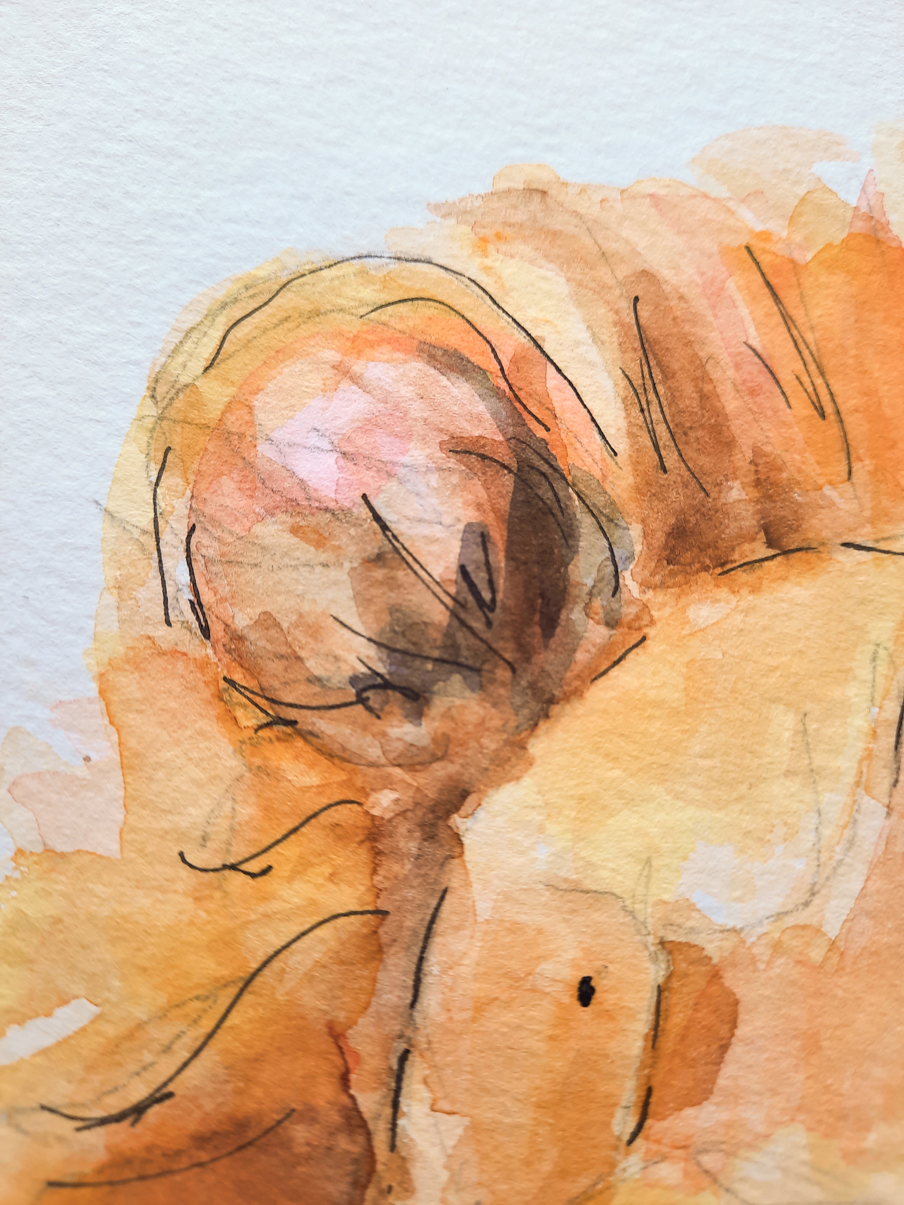 Lion & Cub Original Painting