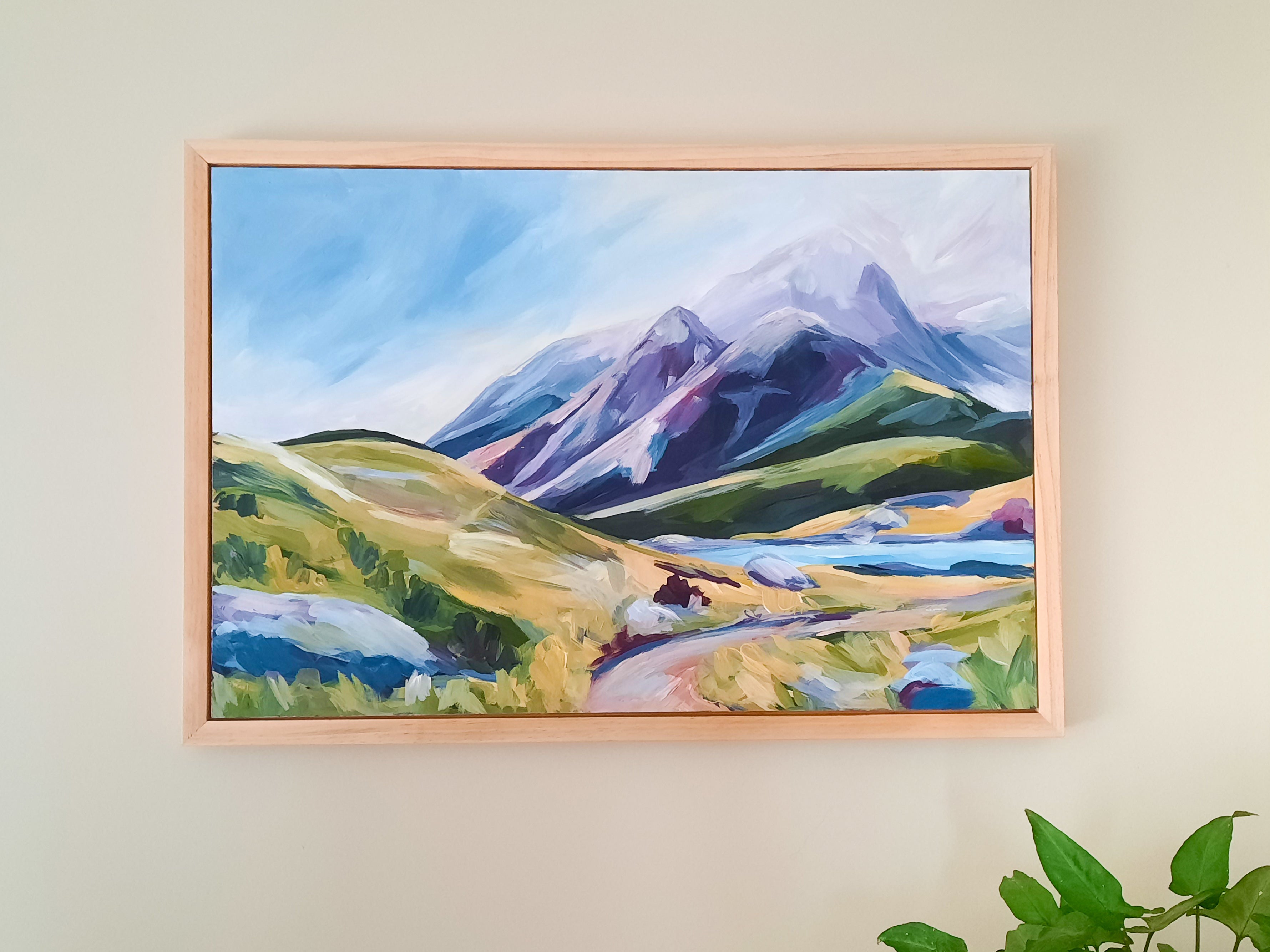 After the Rain // Original Painting