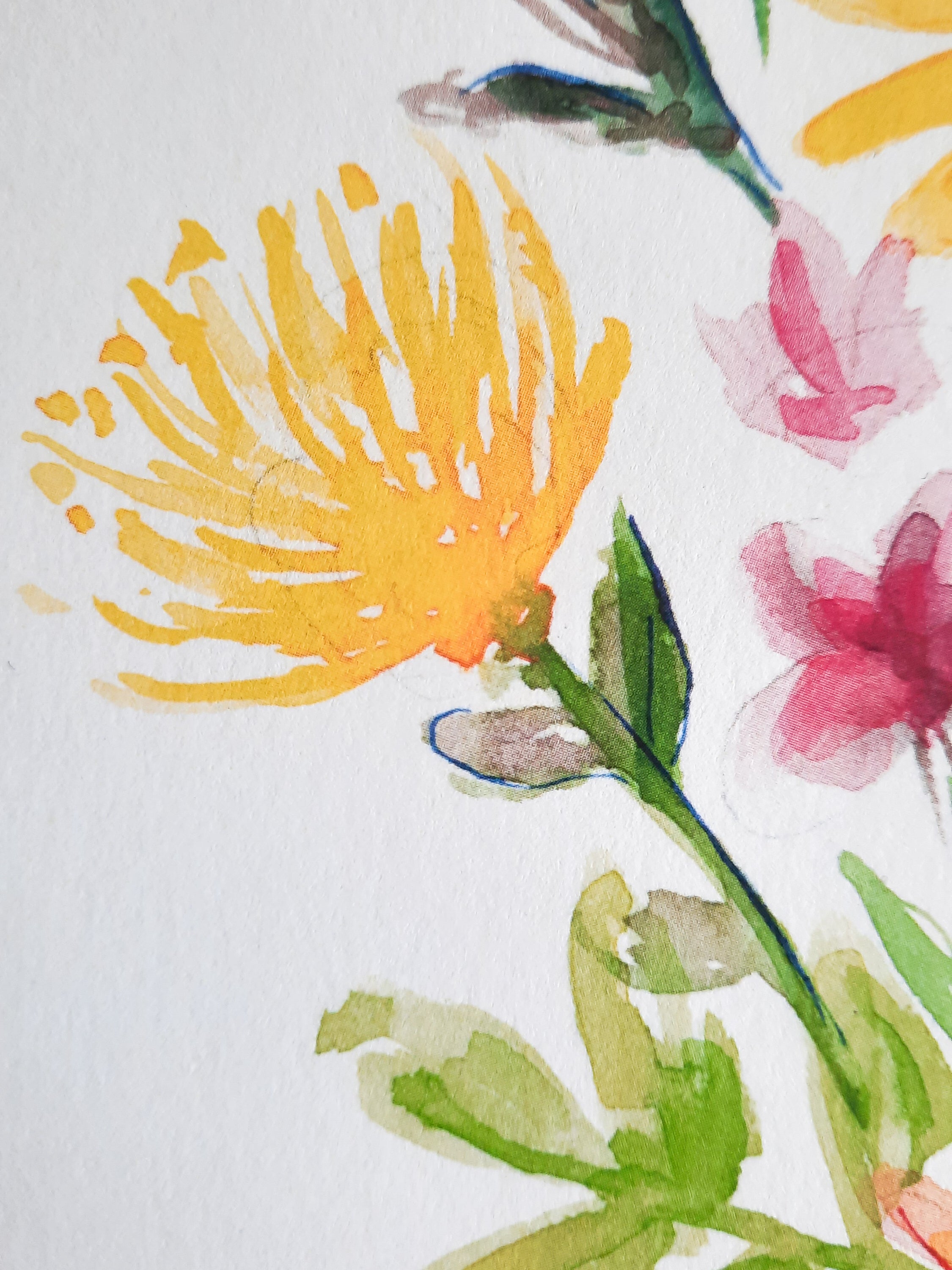Summer Wildflowers Original Painting