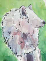 Wolf Original Painting
