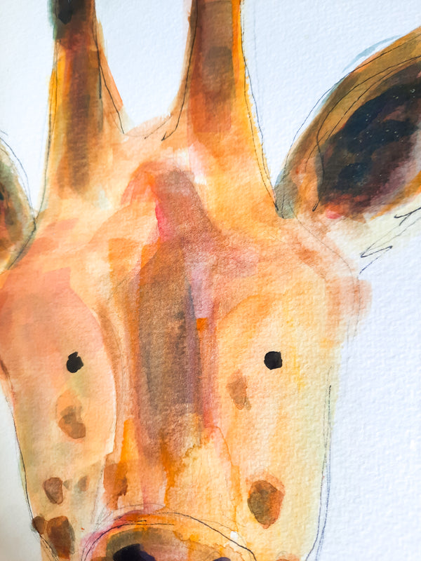 Giraffe Original Painting