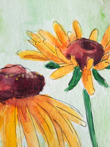 Flower Studies (set of 4) Original Paintings