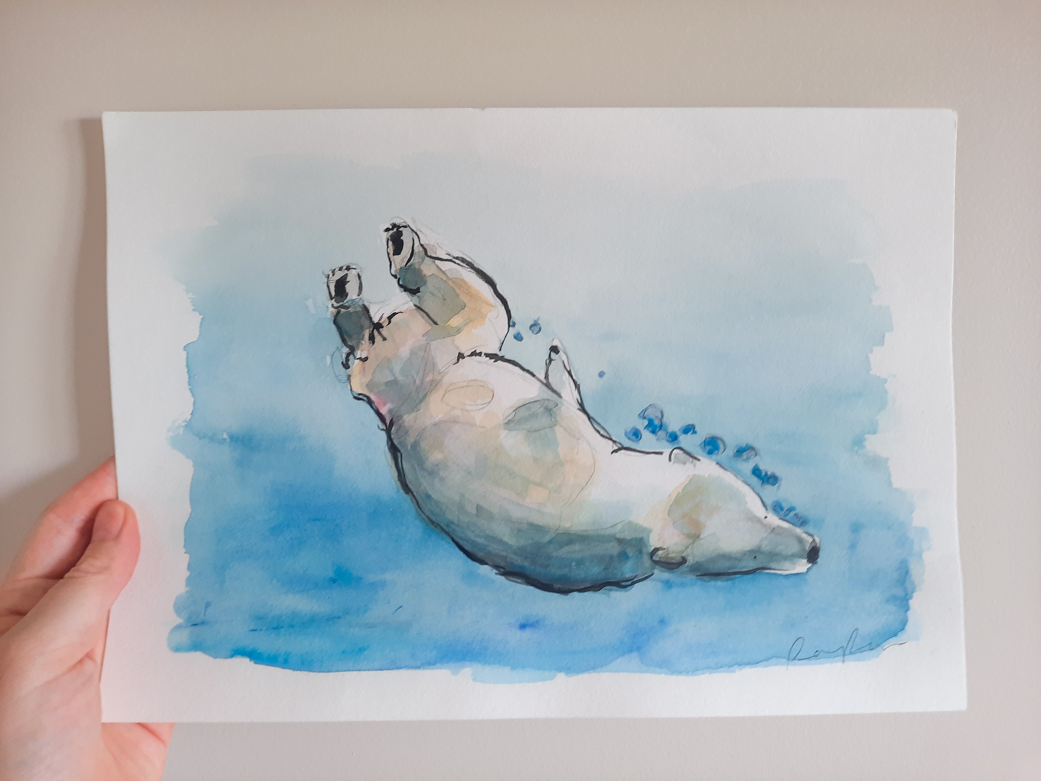 Polar Bear Original Painting