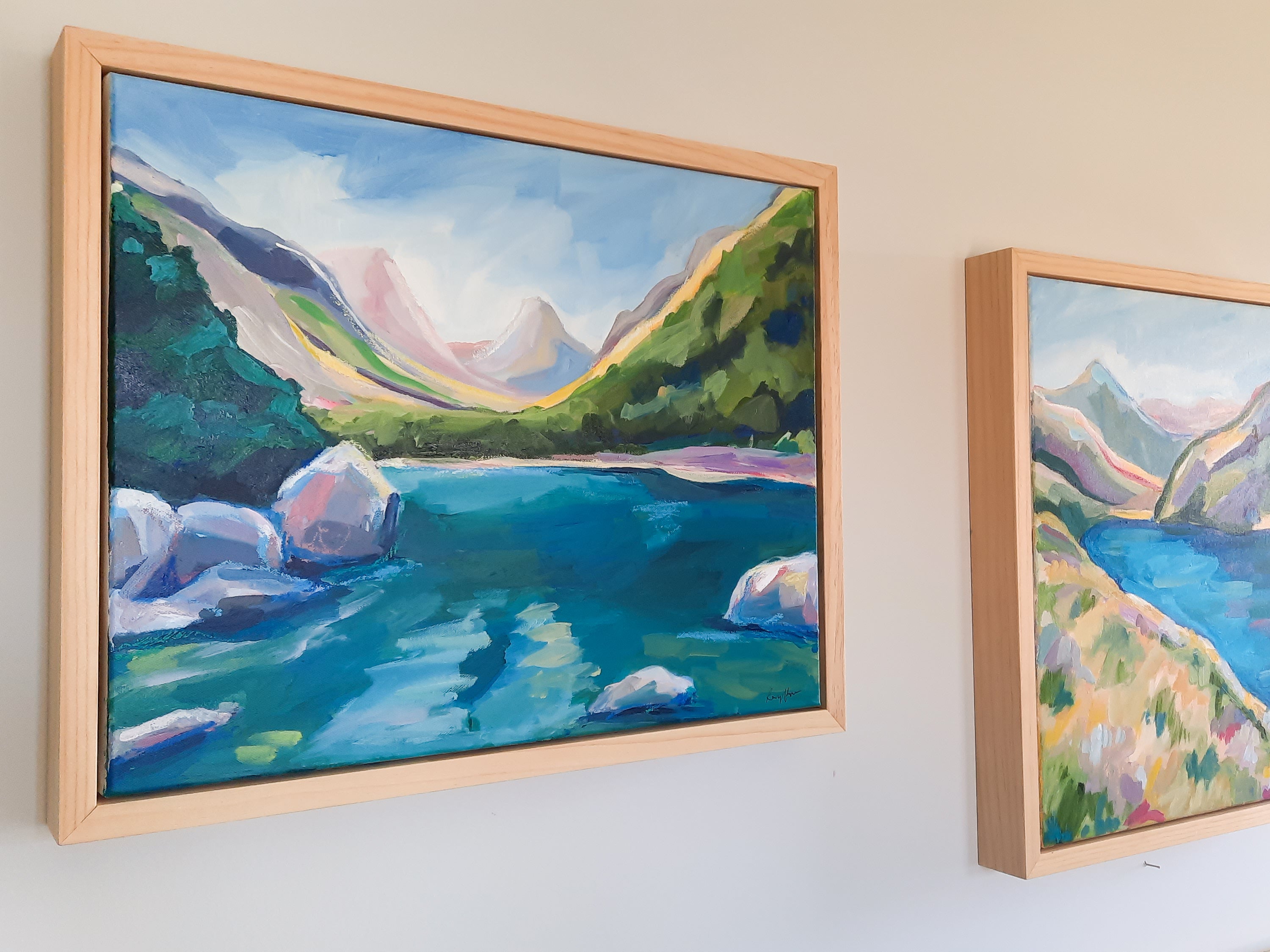 Lake Mackenzie  //  Original Painting