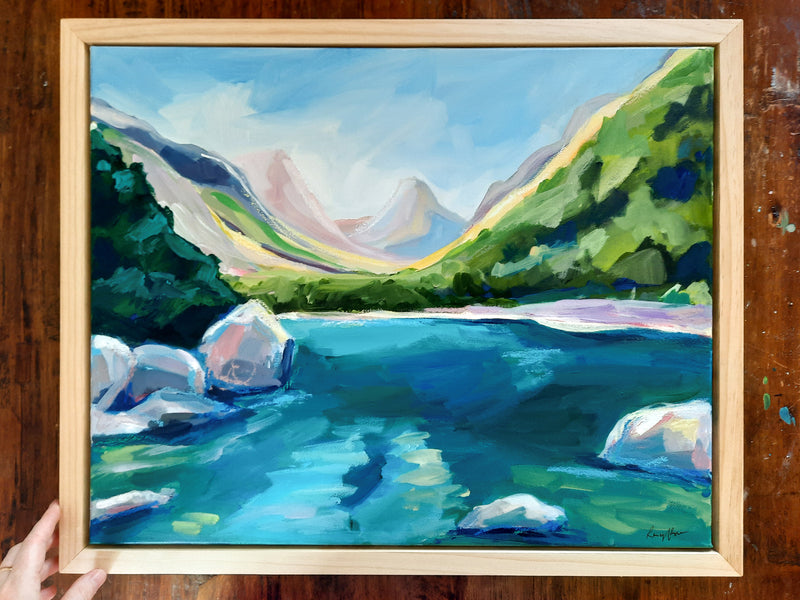 Lake Mackenzie  //  Original Painting