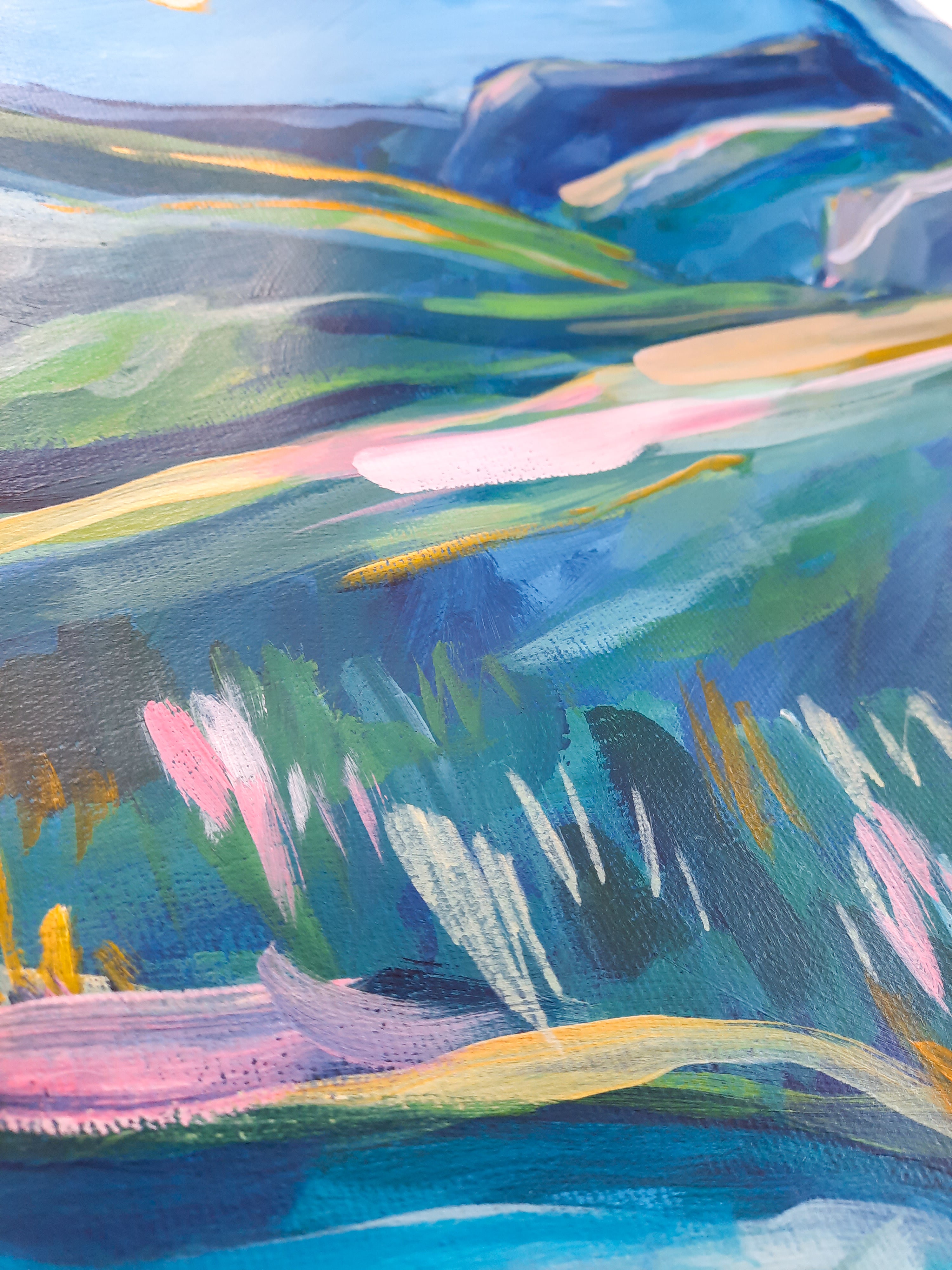 April Moon  //  Original Painting