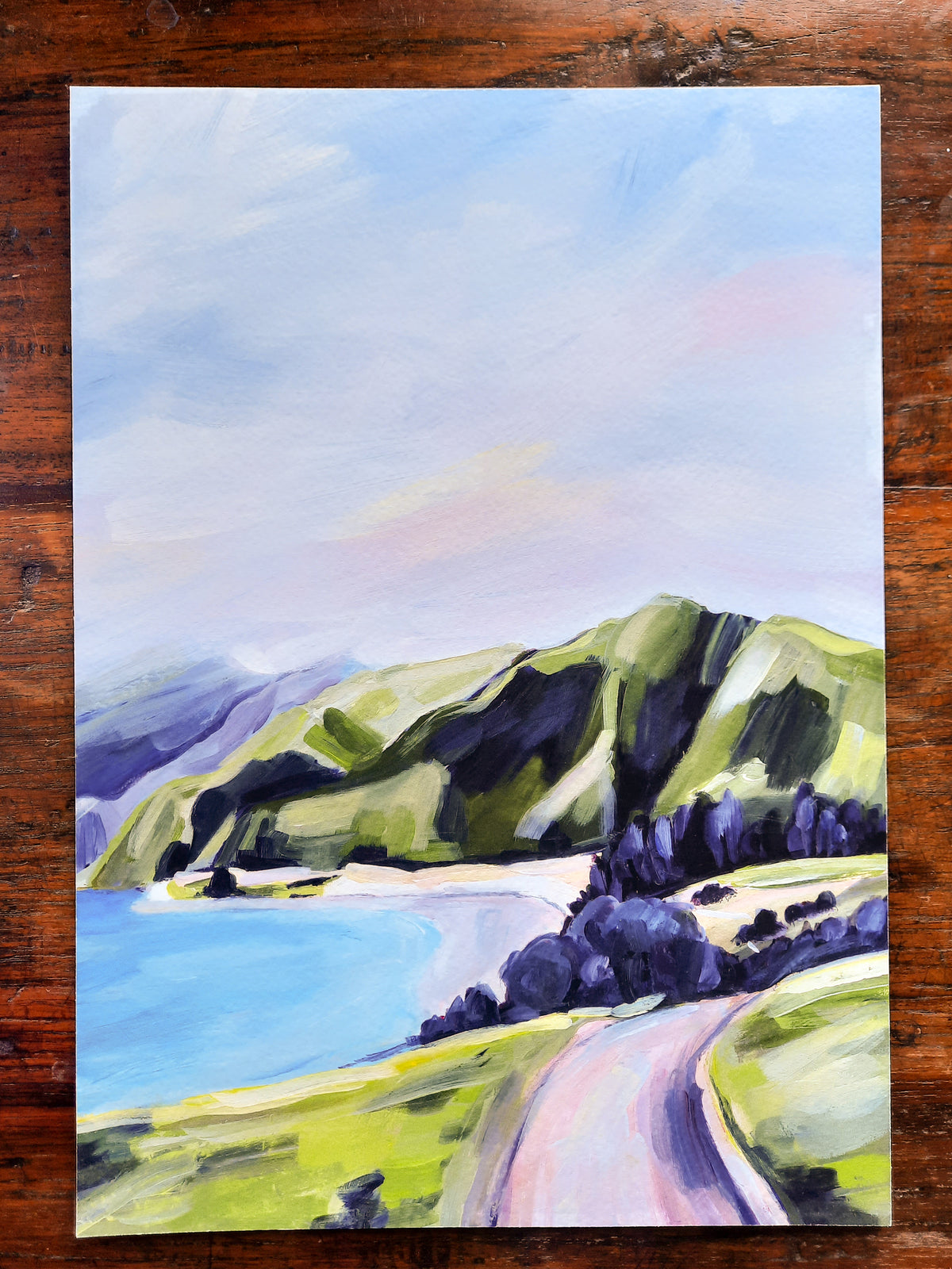 SAMPLE on fine art paper  - A4