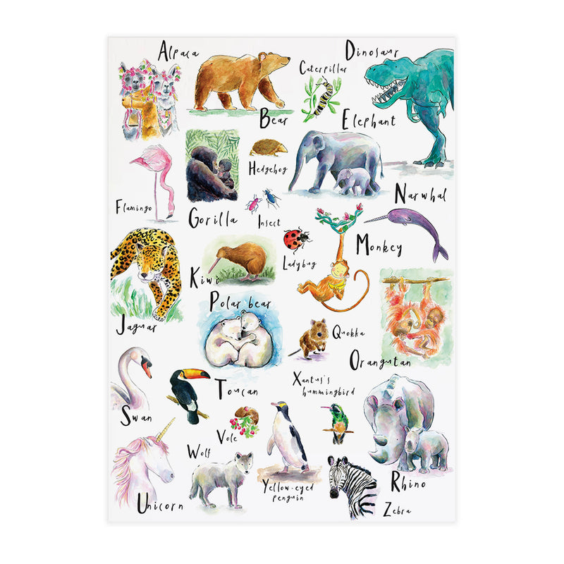ABC of Animals - Raewyn Pope Illustration