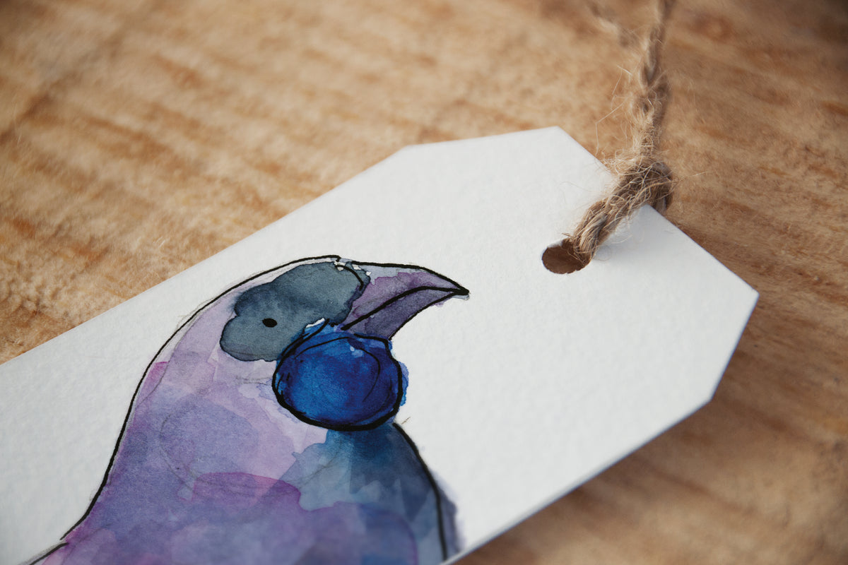 NZ Birds Christmas Tags - Printable