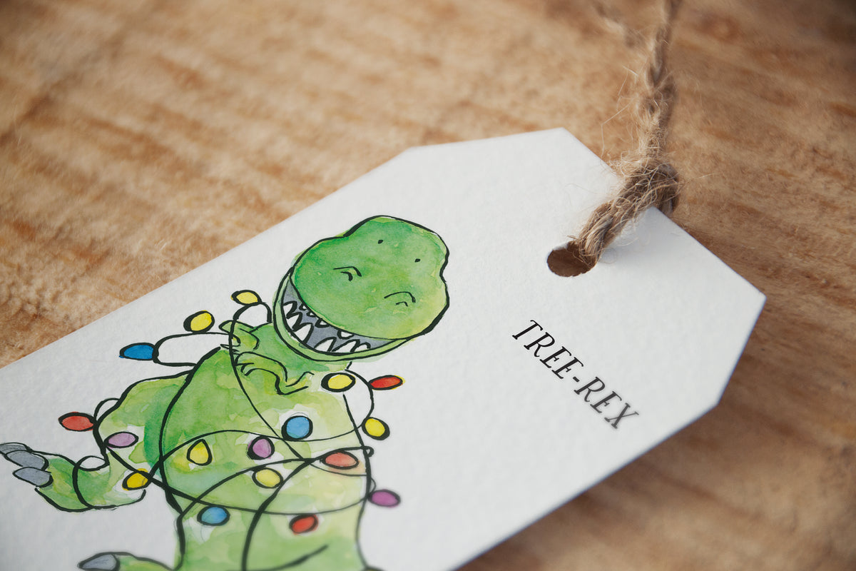 Christmas Tags - Printable - Raewyn Pope Illustration