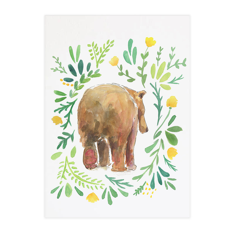 Jasper the Bear - Raewyn Pope Illustration