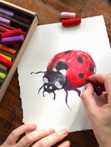 Ladybird Luck // Original Painting