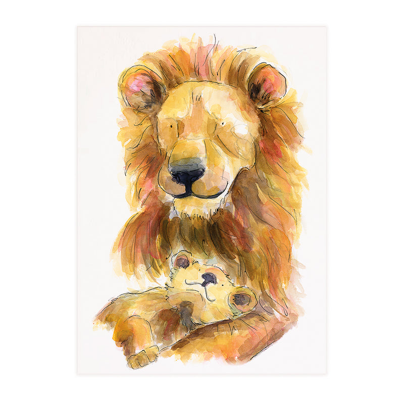 Murray and Sebastian the lions