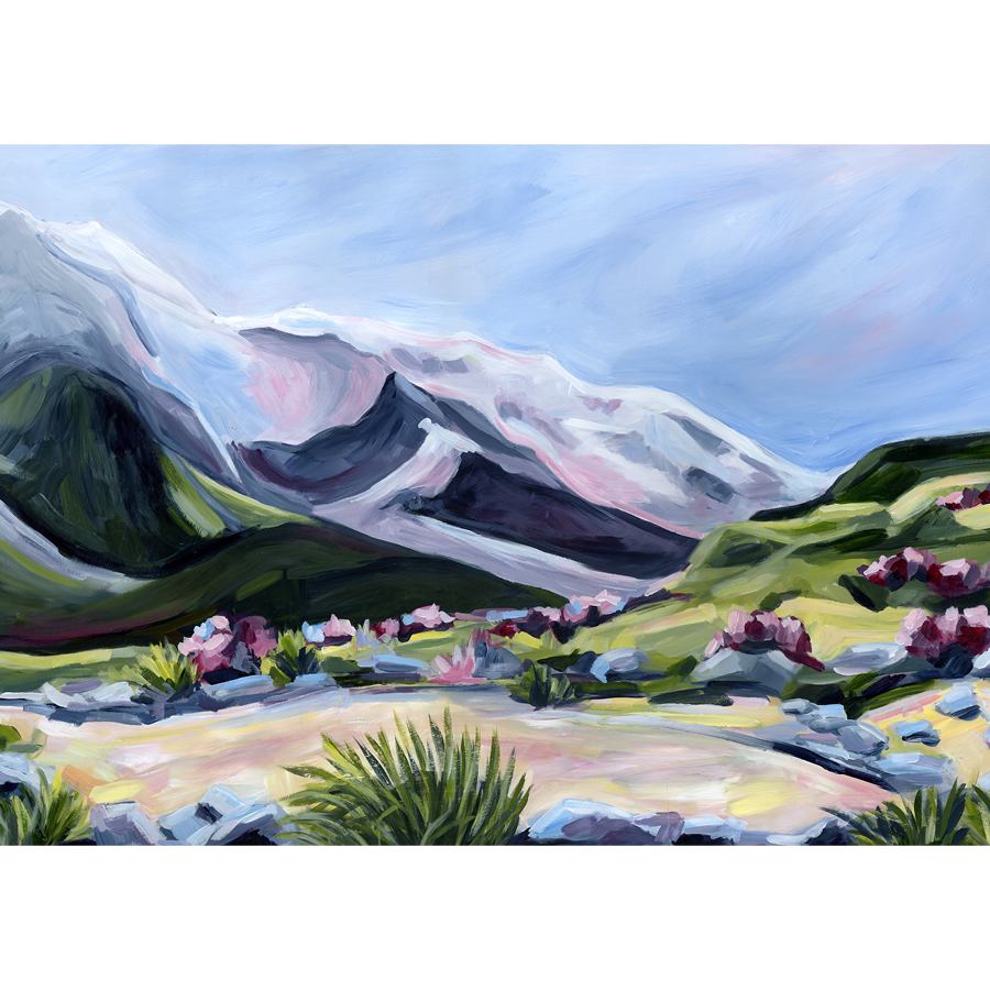 Peaks  //  Canvas Art Print