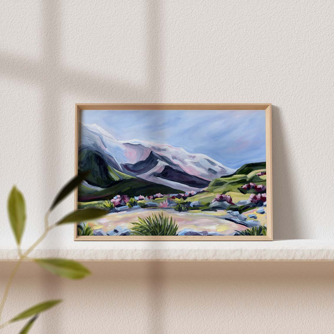 Peaks  //  Canvas Art Print