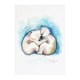 Poppy & Percy the Polar Bear Cubs - Raewyn Pope Illustration