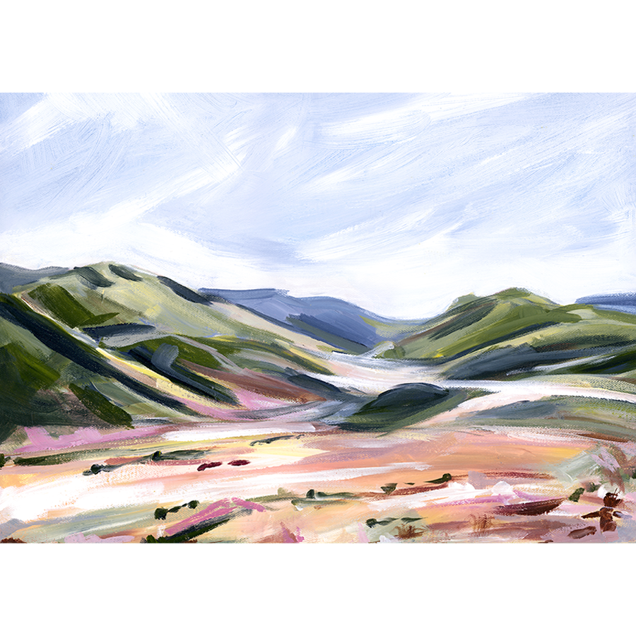 The Pass  //  Canvas Art Print