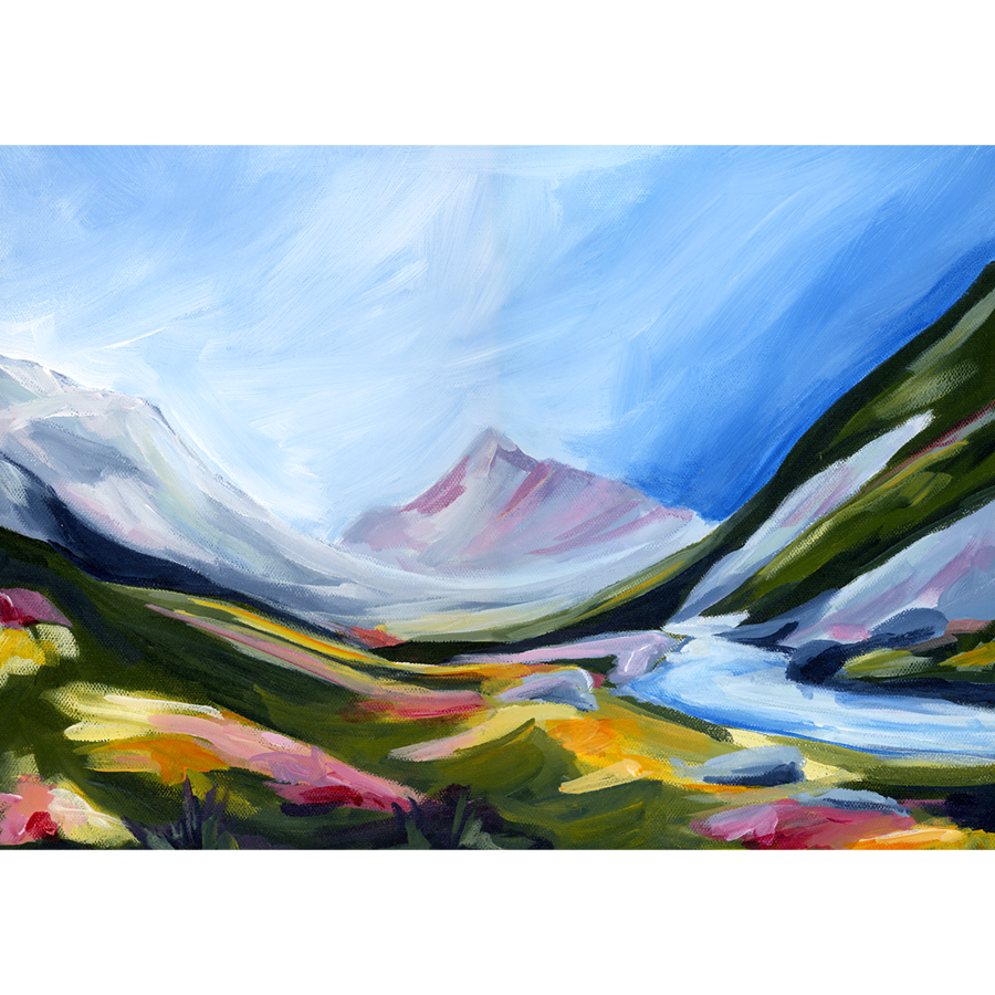 Vibrant Valley  //  Canvas Art Print