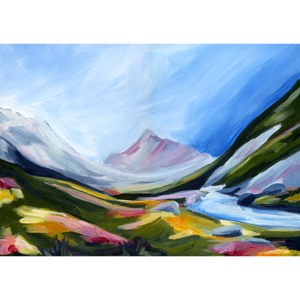 Vibrant Valley  //  Canvas Art Print