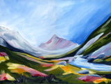 Vibrant Valley // Original Painting
