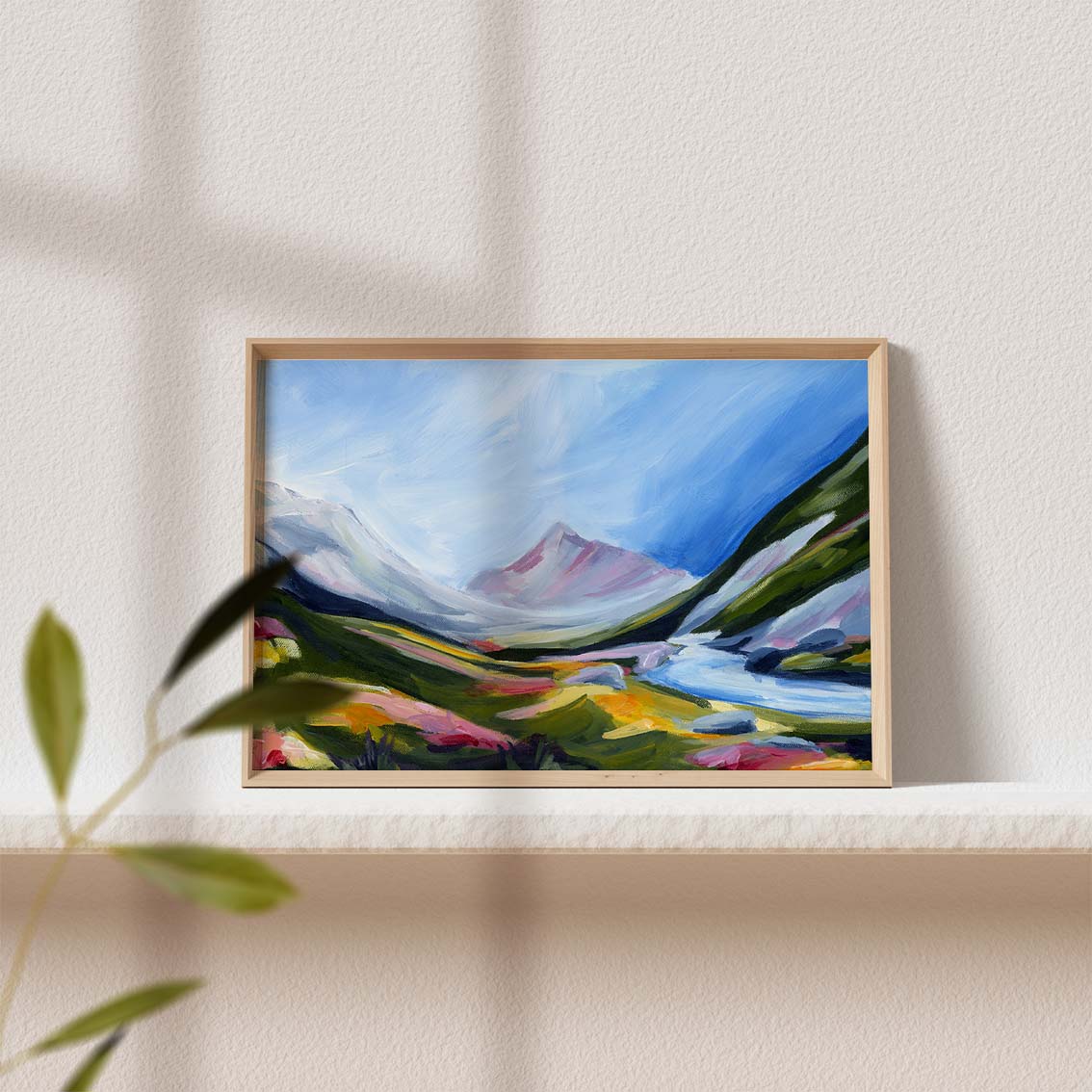 Vibrant Valley  //  Canvas Art Print