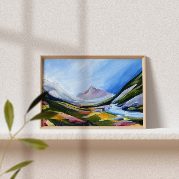 Vibrant Valley  //  Canvas Art Print