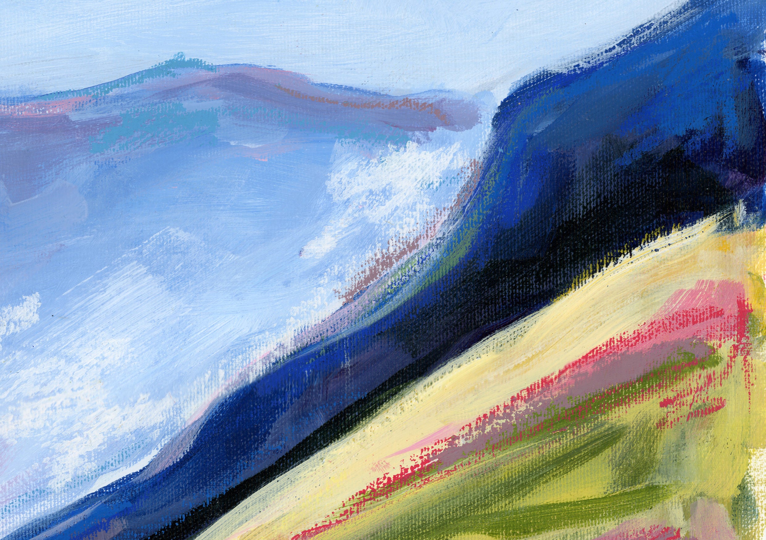 Alpine Valley //  Canvas Art Print